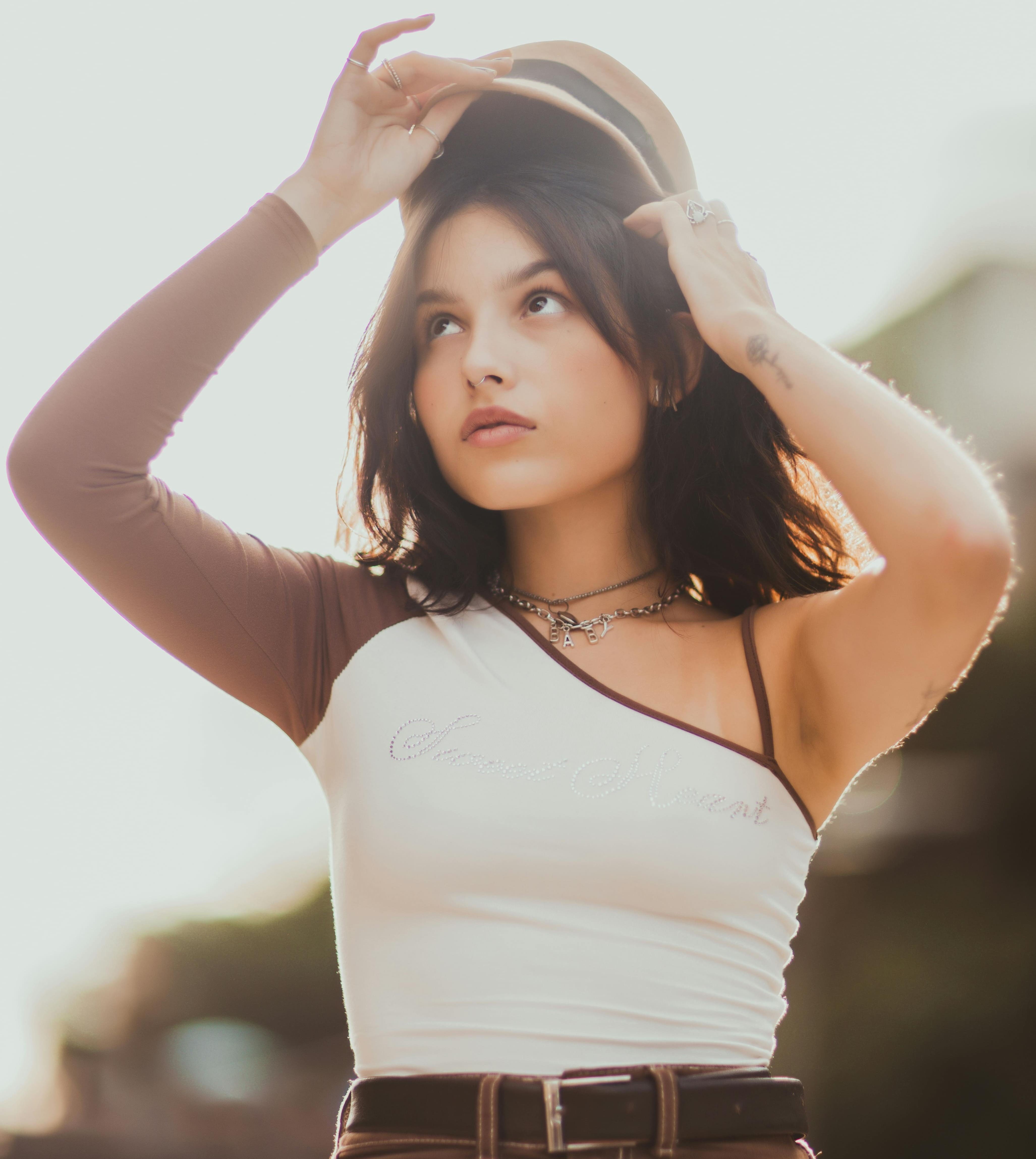 One-sleeved Top