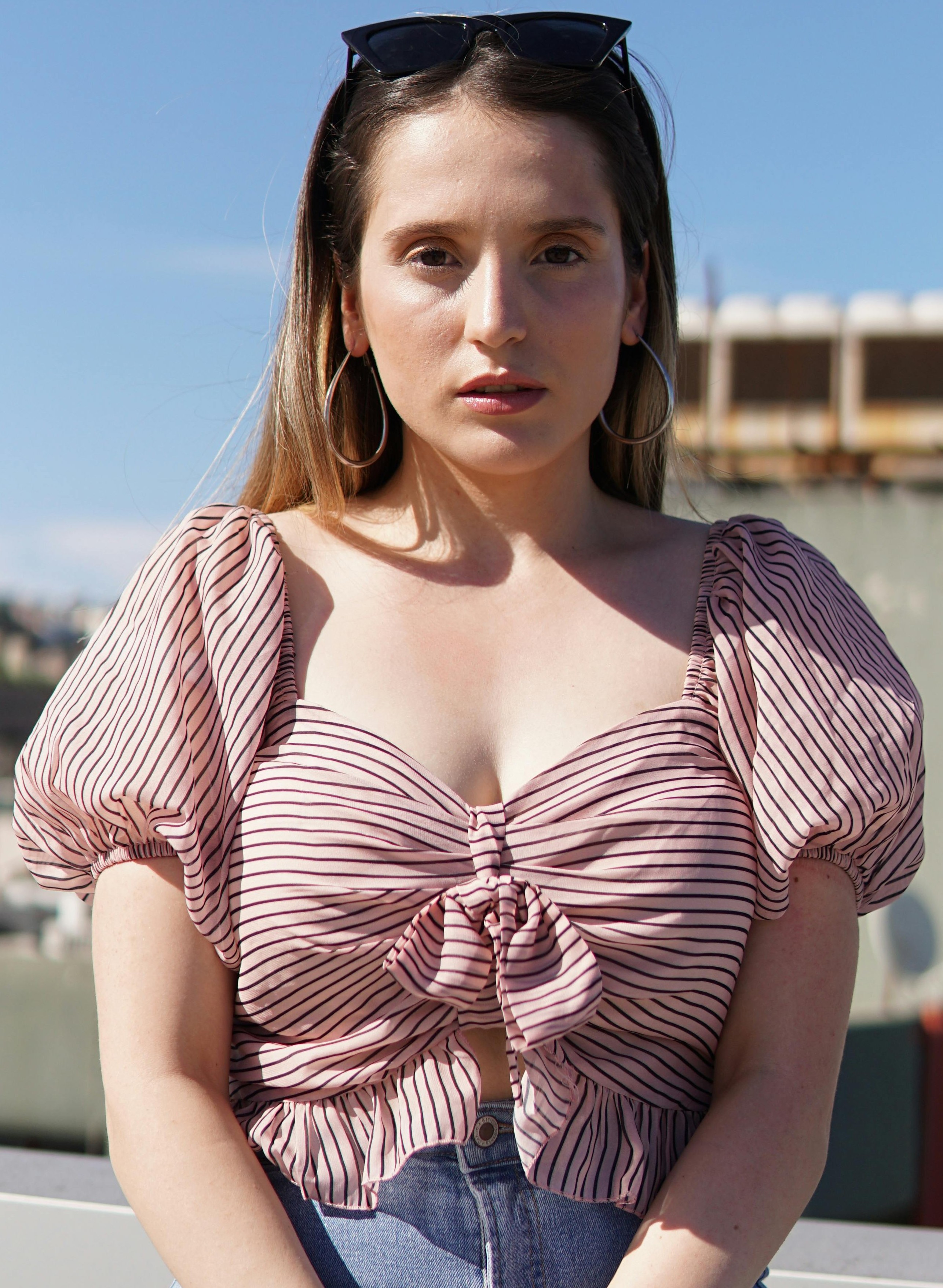 Puff-Sleeved Top